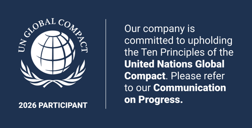 United Nations Global Compact 2026 Participant logo for Várri Consultancy’s Communication on Progress.
